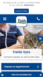 Mobile Screenshot of fieldsvets.co.uk